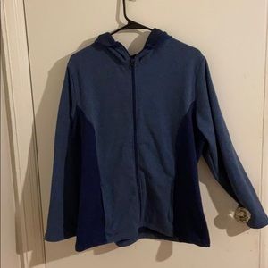 Blue Plus Size Hoodie Anthony Richards